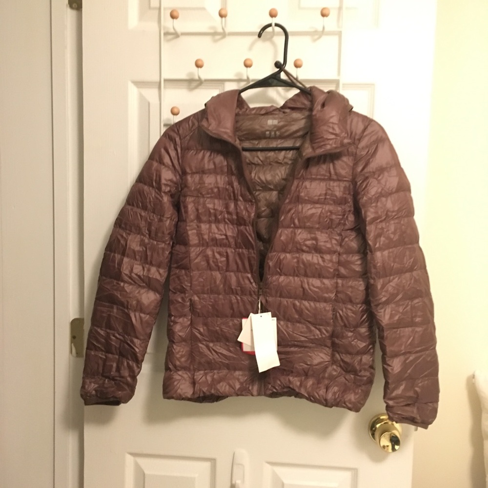 Uniqlo ultra light down packable jacket, $50
